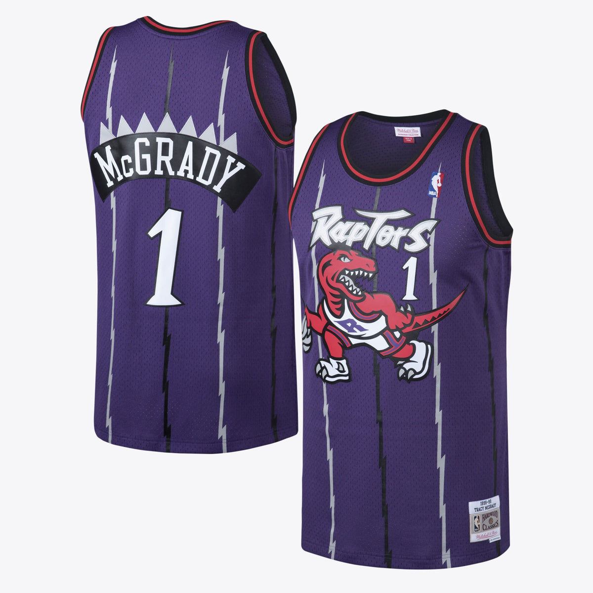 Toronto Raptors Tracy McGrady Hardwood Classics Road Swingman Jersey by Mitchell & Ness