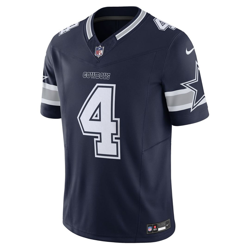 Dallas Cowboys Dak Prescott Nike Navy Vapor F.U.S.E. Limited Jersey