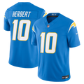 Los Angeles Chargers Justin Herbert Nike Powder Blue Team Vapor F.U.S.E. Stitched Limited Jersey
