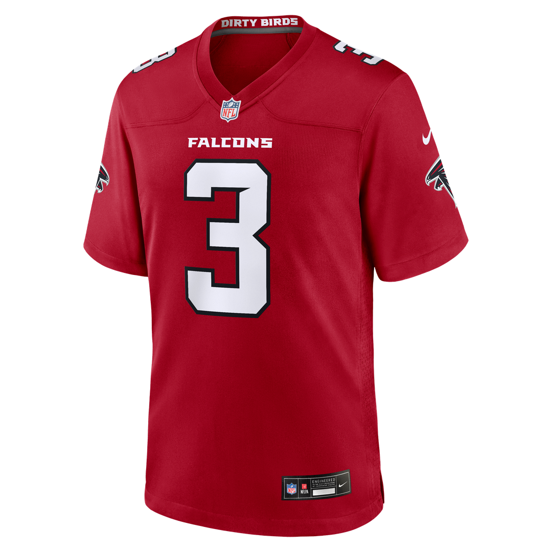 Atlanta Falcons Jessie Bates III Nike Red Game Jersey