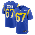 Los Angeles Rams Justin Dedich Nike Royal Game Jersey