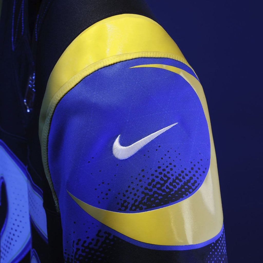 Los Angeles Rams Kyren Williams Nike Dark Blue Rivalries Collection Stitched Limited Jersey