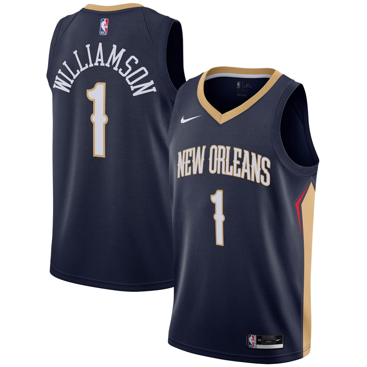 New Orleans Pelicans Nike Icon Swingman Jersey - Zion Williamson