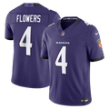 Baltimore Ravens Zay Flowers Nike Purple Team Vapor F.U.S.E. Stitched Limited Jersey