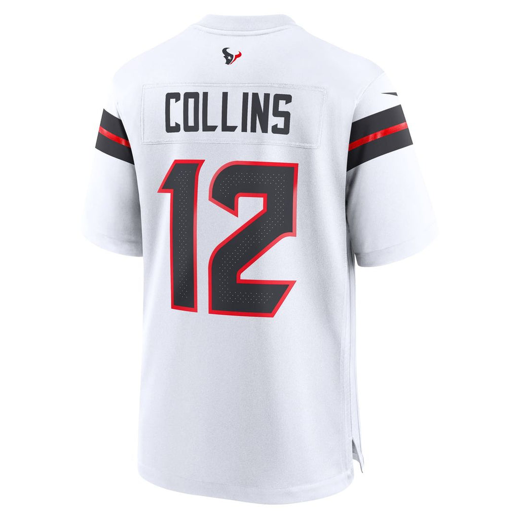 Houston Texans Nico Collins Nike White Game Jersey
