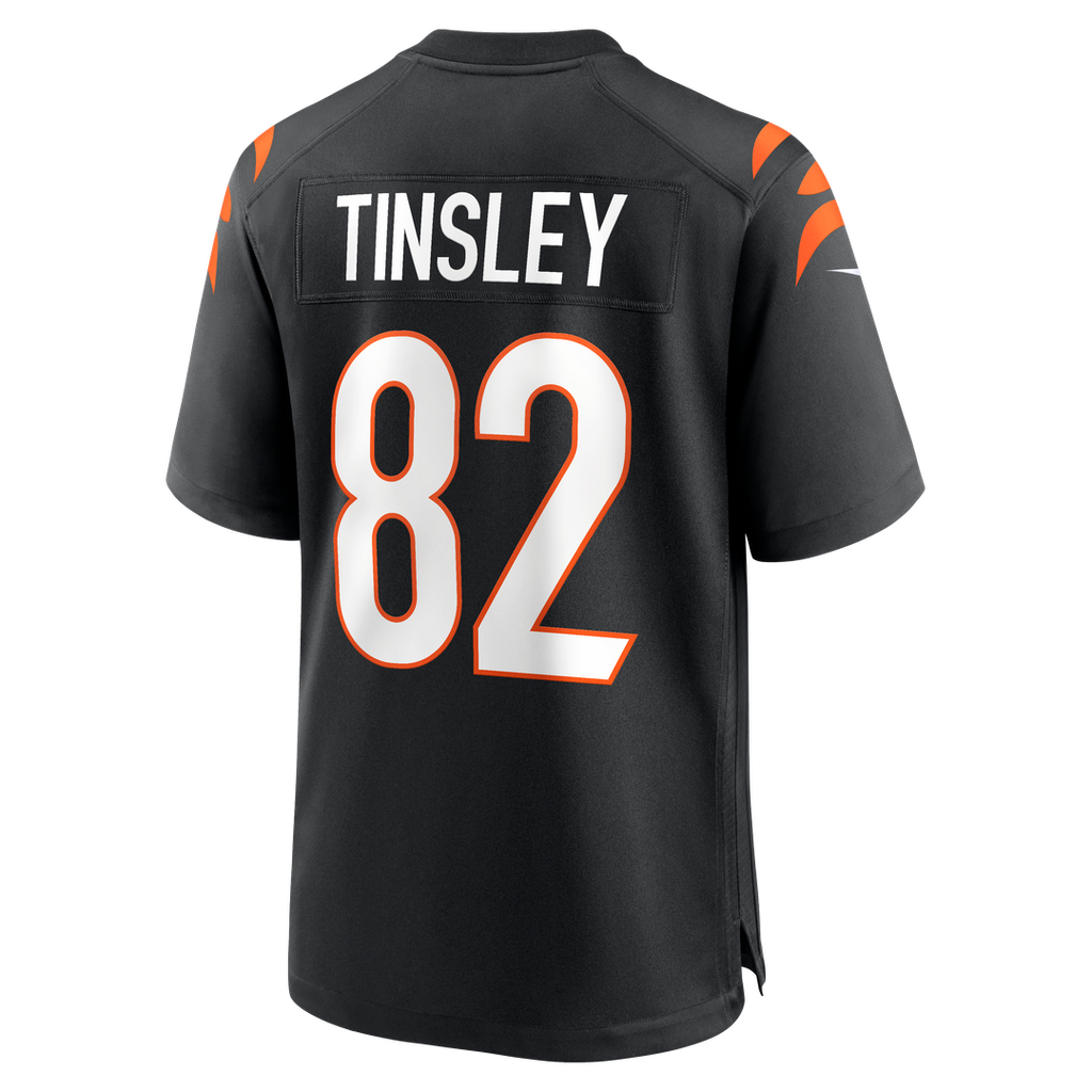 Cincinnati Bengals Mitchell Tinsley Nike Black Team Game Jersey
