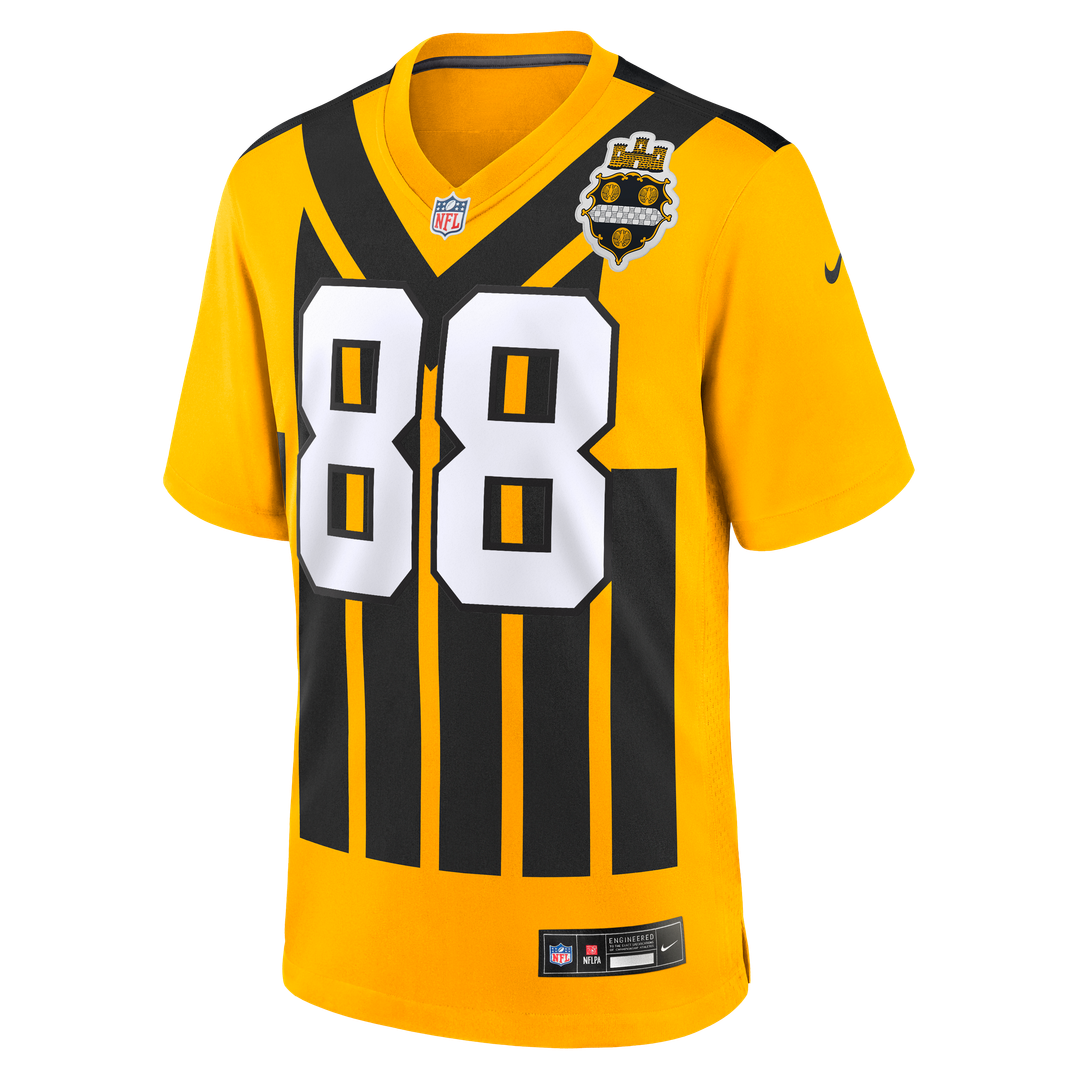 Pittsburgh Steelers Pat Freiermuth Nike Black Game Jersey