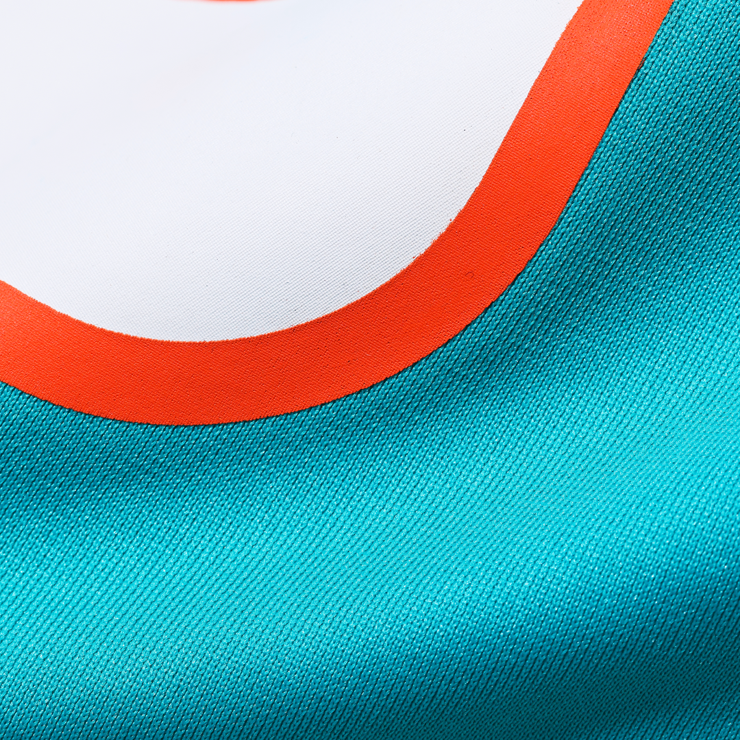 Miami Dolphins Kenneth Grant Nike Aqua Team Game Jersey