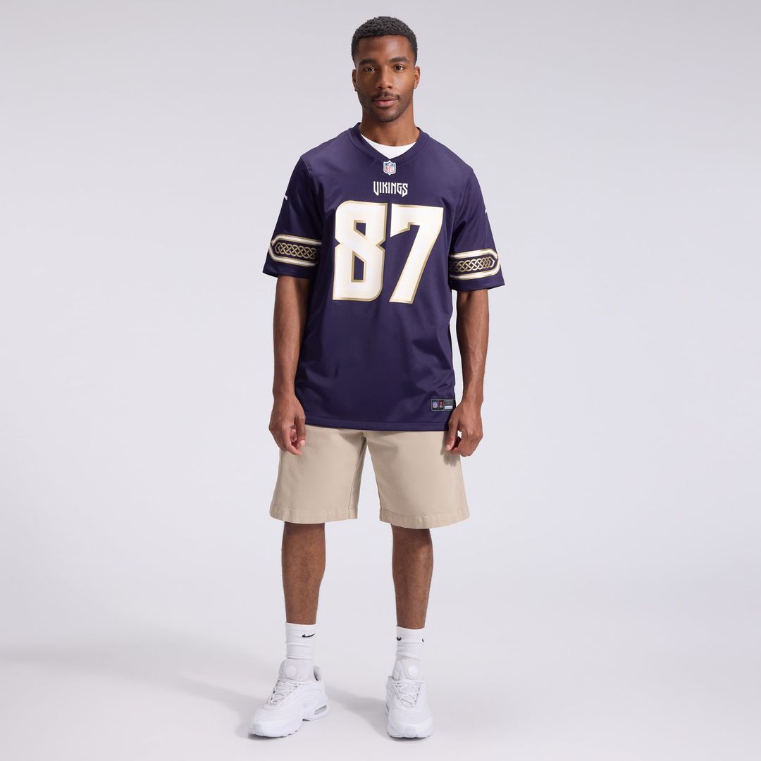 Minnesota Vikings T.J. Hockenson Nike Purple 2026 Rivalries Collection Game Jersey