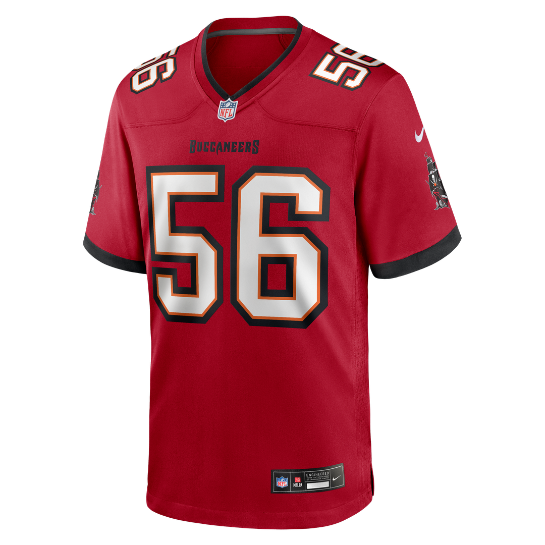 Tampa Bay Buccaneers Desmond Watson Nike Red Team Game Jersey