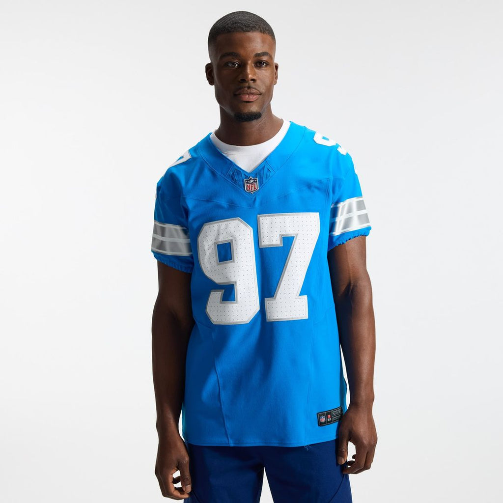 Detroit Lions Aidan Hutchinson Nike Black Alternate Vapor F.U.S.E. Elite Jersey