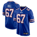 Buffalo Bills Kent Hull Nike Royal Game Retired Player Jersey