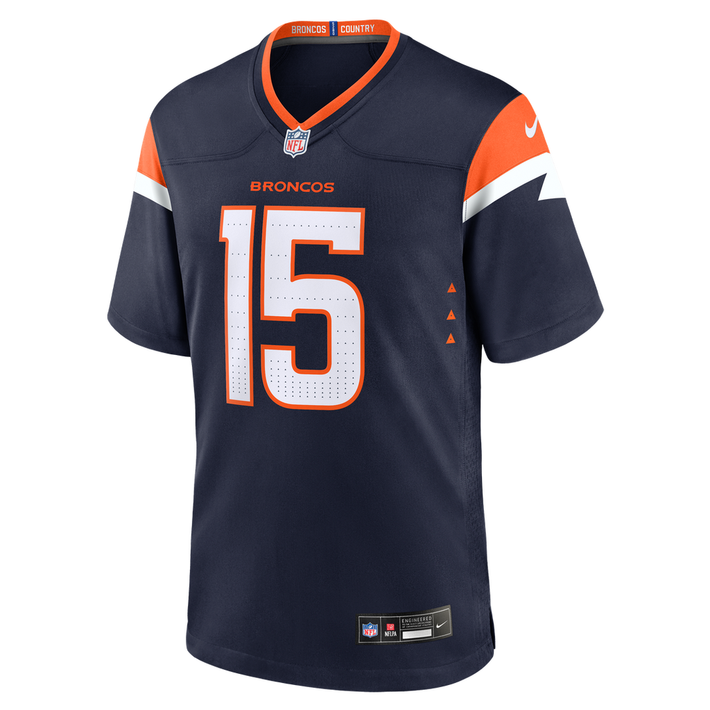 Denver Broncos Nik Bonitto Nike Orange Team Game Jersey