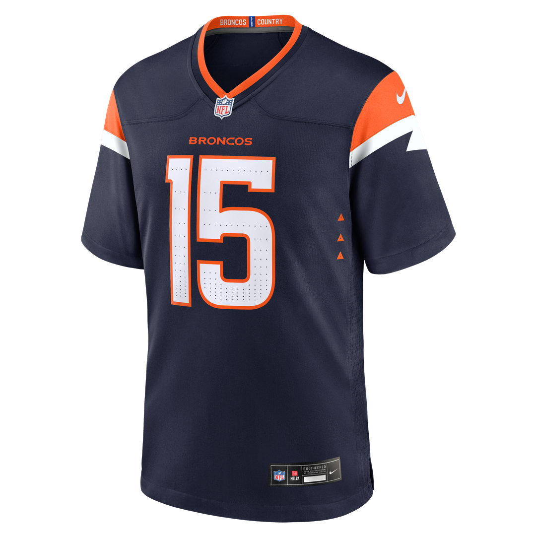 Denver Broncos Nik Bonitto Nike Orange Team Game Jersey