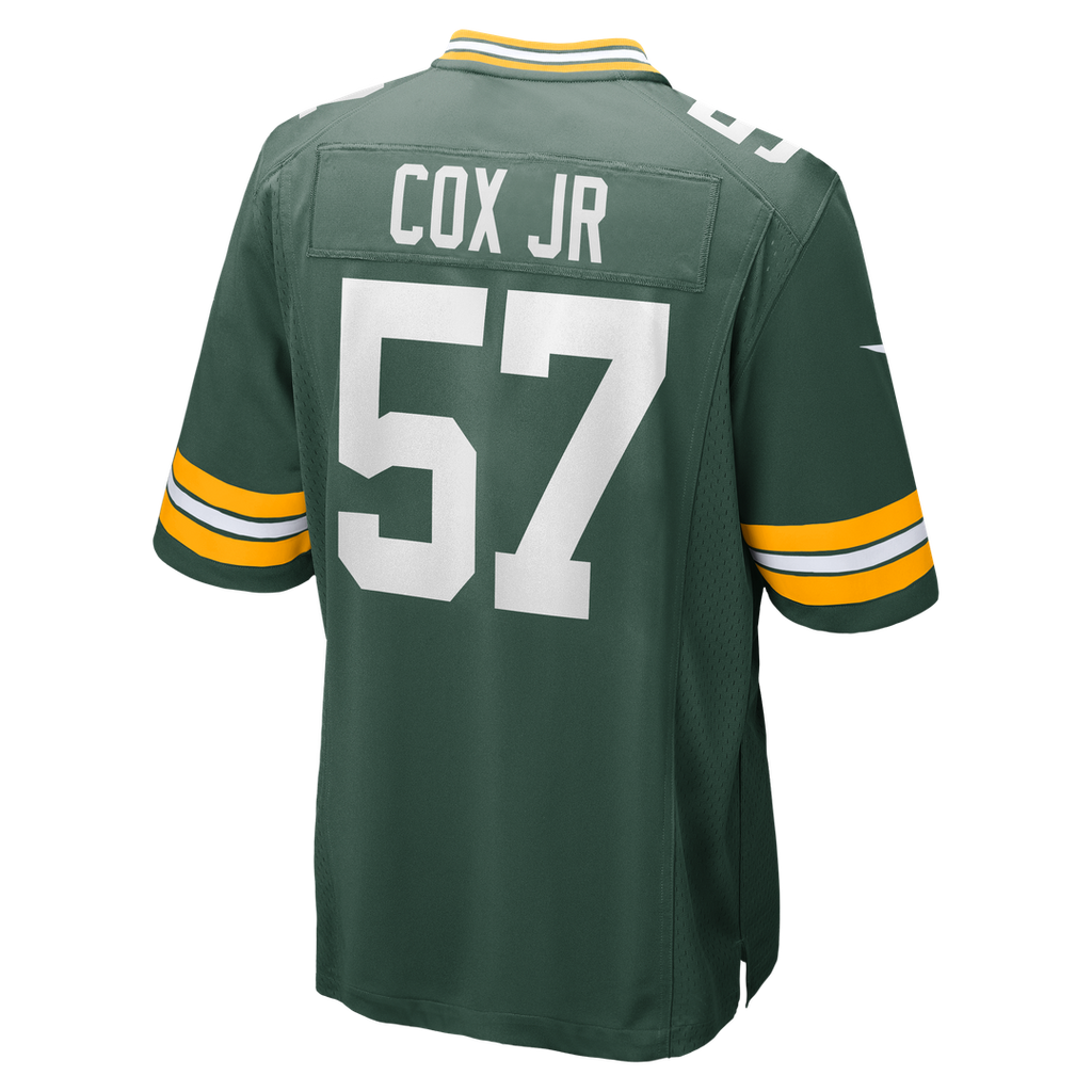 Green Bay Packers Brenton Cox Jr. Nike Green Game Jersey