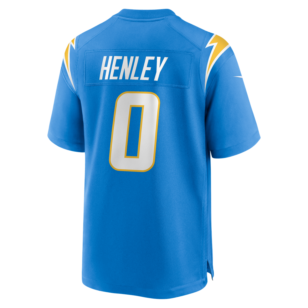 Los Angeles Chargers Daiyan Henley Nike Powder Blue Team Game Jersey