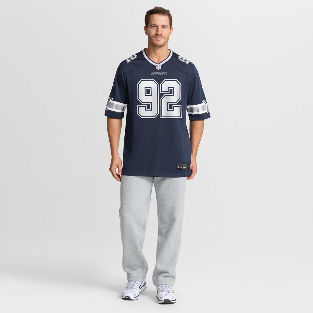 Dallas Cowboys Quinnen Williams Nike Navy Team Game Jersey