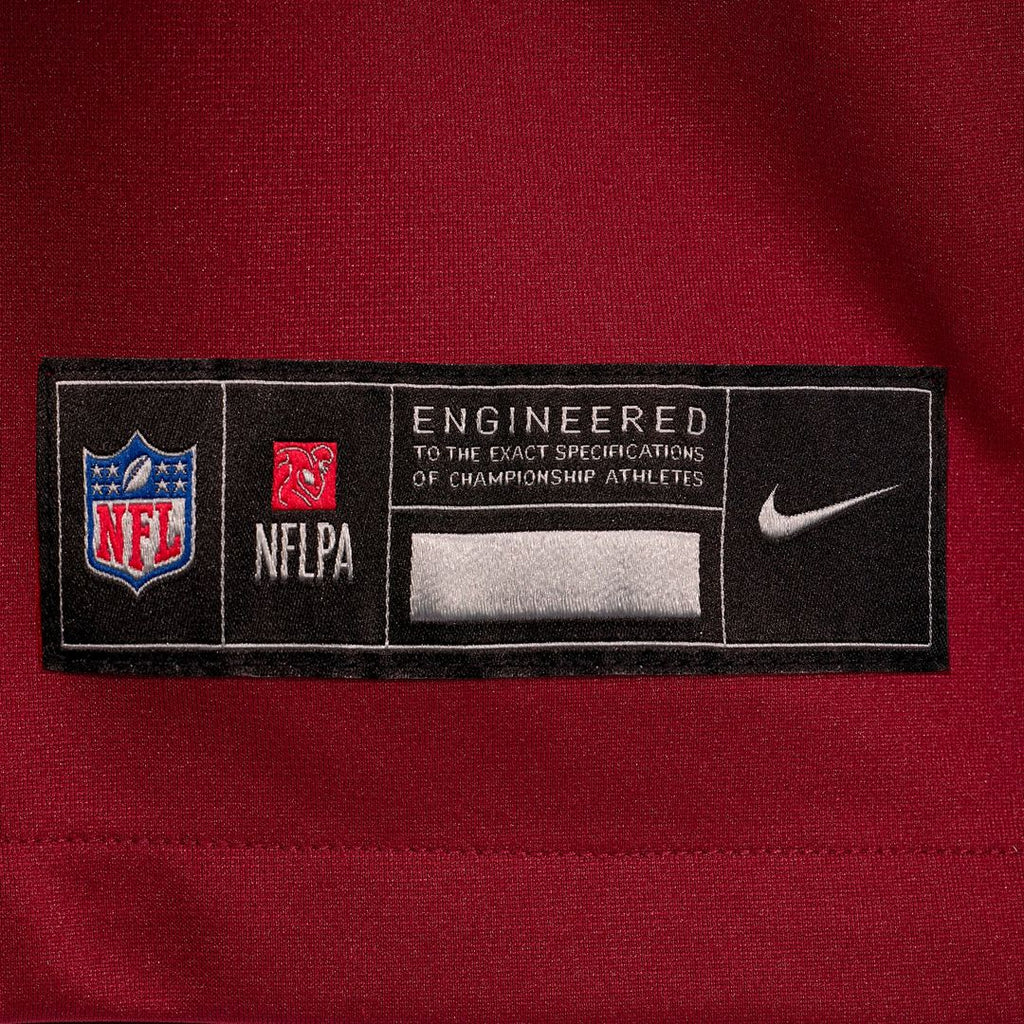 Washington Commanders Nick Allegretti Nike Burgundy Game Jersey