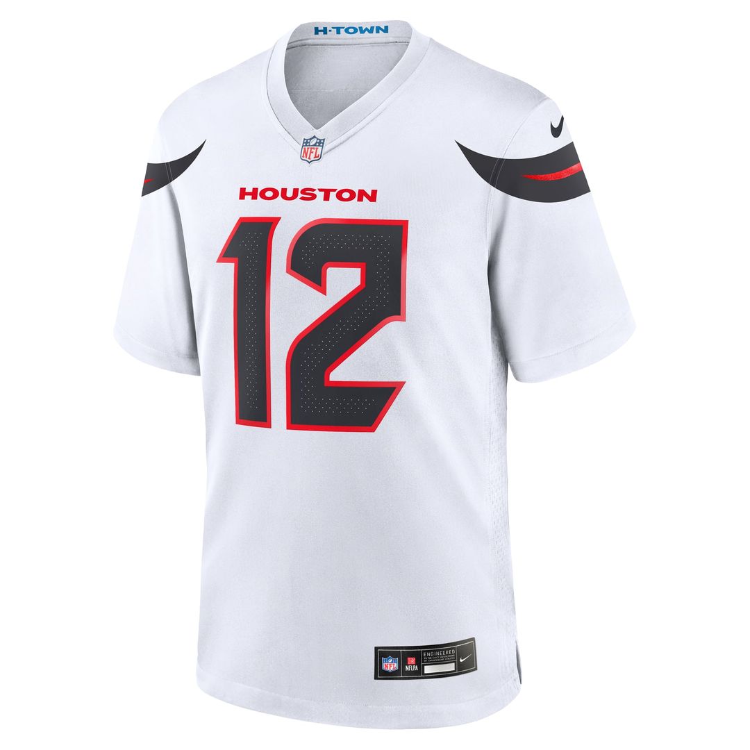 Houston Texans Nico Collins Nike Navy Game Jersey