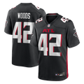 Atlanta Falcons Josh Woods Nike Black Team Game Jersey