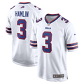 Buffalo Bills Damar Hamlin Nike White Game Jersey
