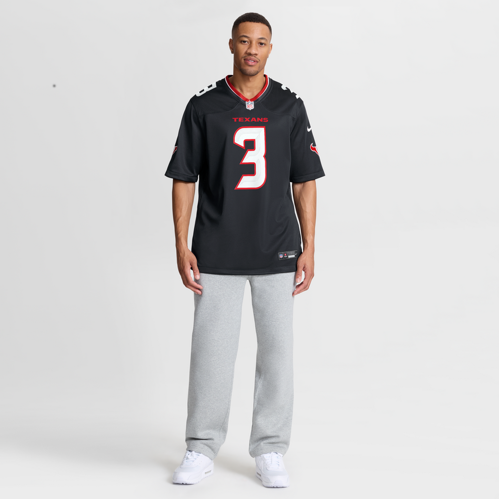 Houston Texans Tank Dell Nike Navy Game Jersey