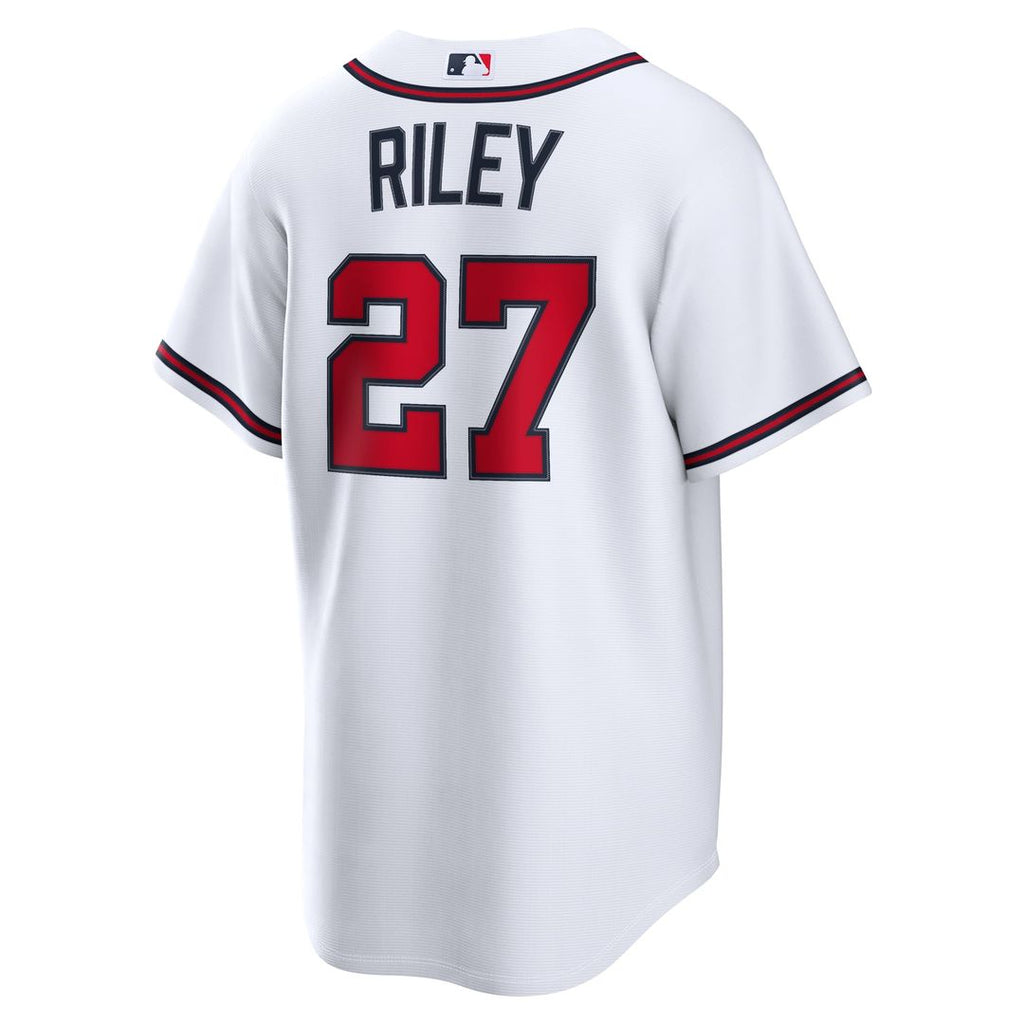 Atlanta Braves Austin Riley Nike Navy Alternate Replica Jersey