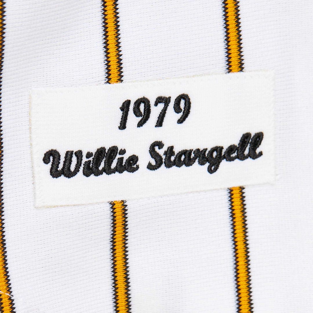 Pittsburgh Pirates Willie Stargell Mitchell & Ness White Cooperstown Collection 1979 Authentic Jersey