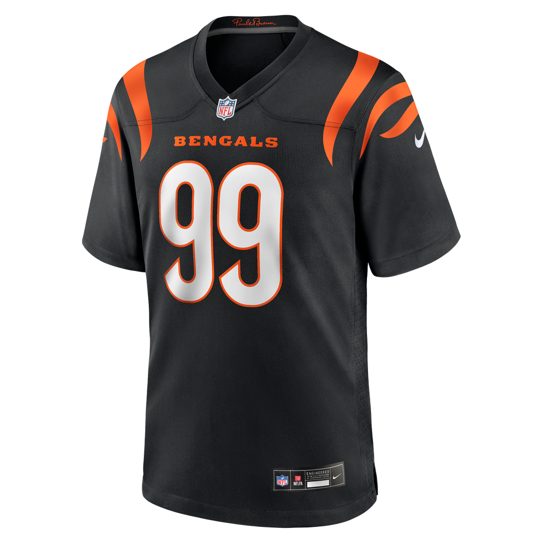 Cincinnati Bengals Myles Murphy Nike Black Game Jersey
