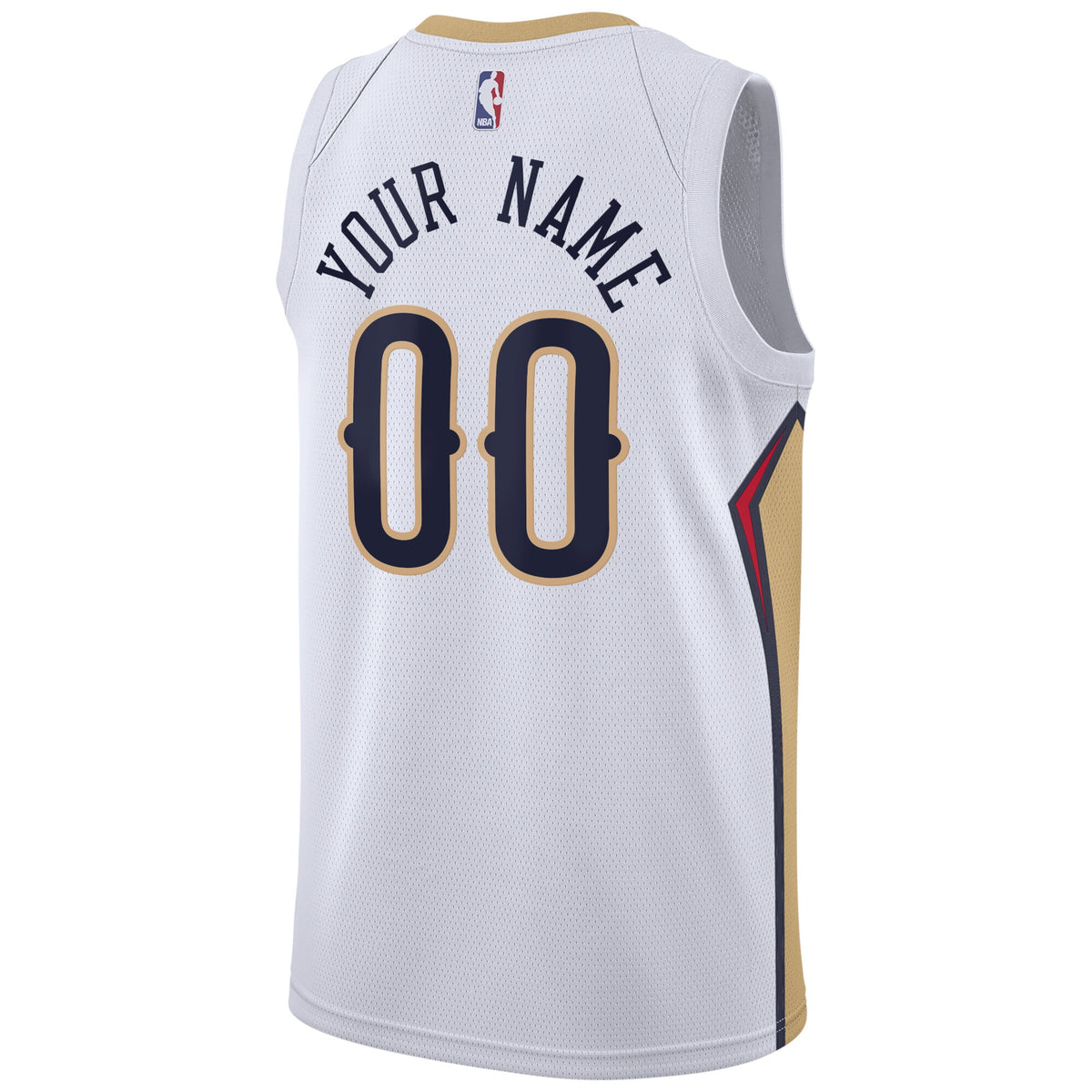 New Orleans Pelicans Nike Association Swingman Jersey - Custom - Unisex