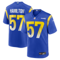 Los Angeles Rams Ty Hamilton Nike Royal Team Game Jersey