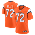 Denver Broncos Garett Bolles Nike Orange Team Game Jersey