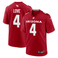 Arizona Cardinals Jeremiyah Love Nike Cardinal Team Game Jersey