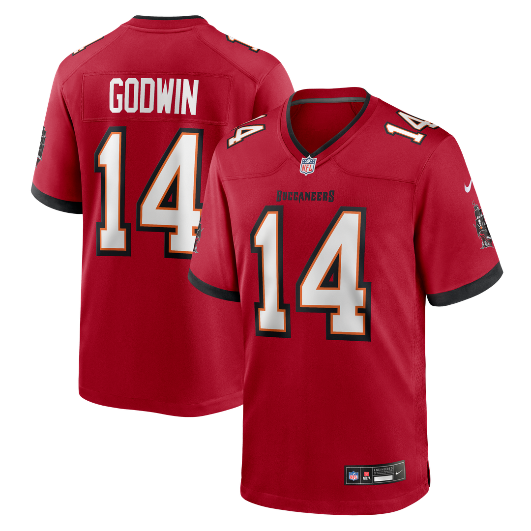 Tampa Bay Buccaneers Chris Godwin Nike Orange Throwback Game Jersey