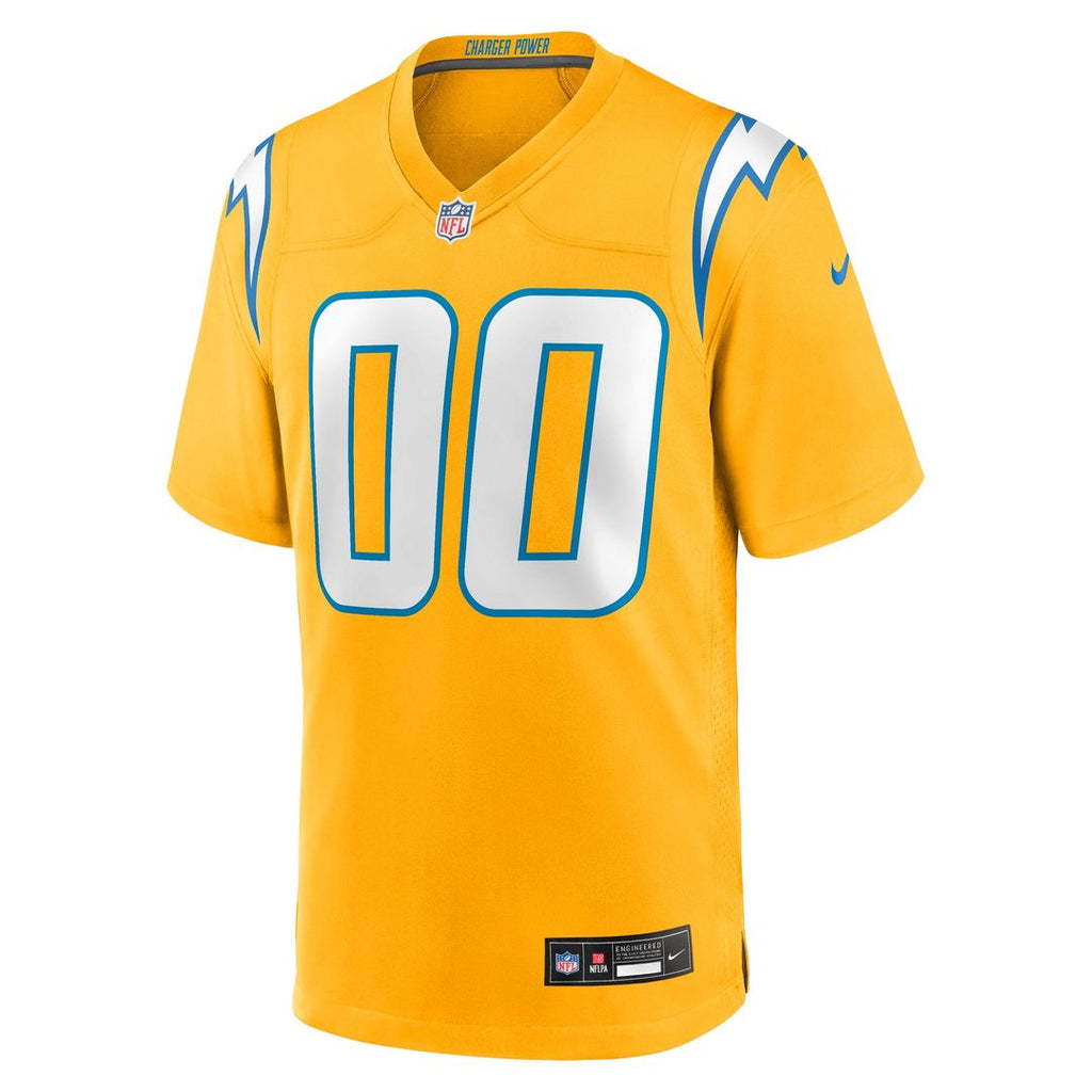 Los Angeles Chargers Nike Powder Blue Custom Game Jersey