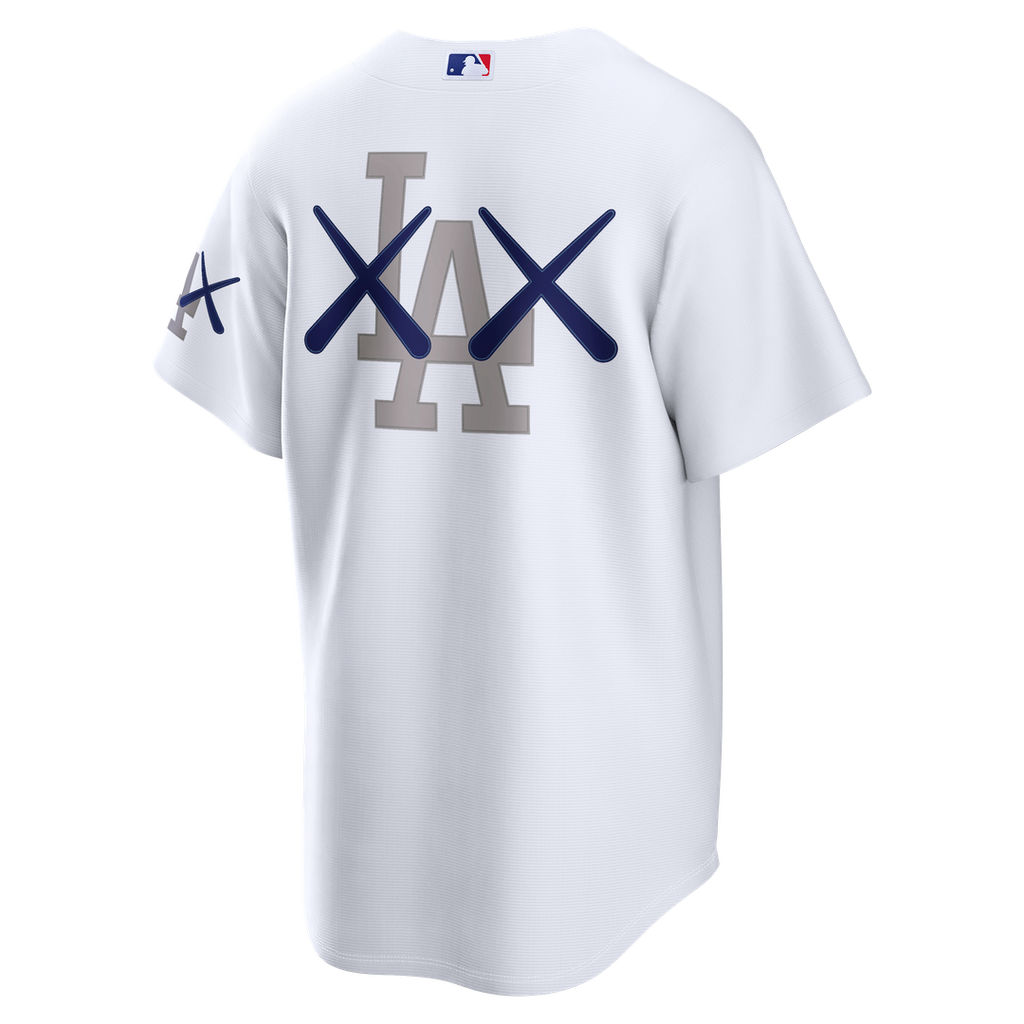 Los Angeles Dodgers Nike x KAWS White Stadium Jersey