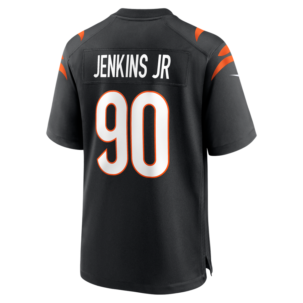 Cincinnati Bengals Kris Jenkins Jr. Nike Black Game Jersey