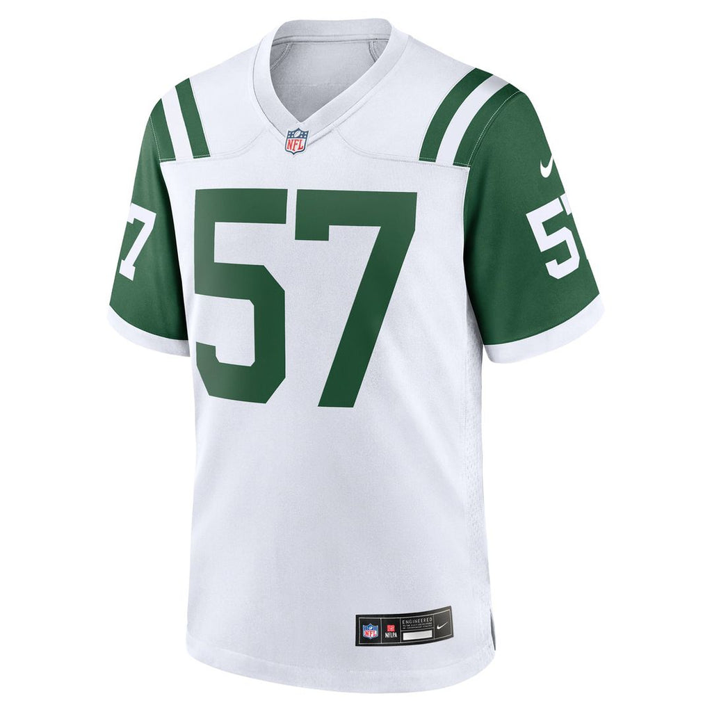 New York Jets C.J. Mosley Nike White Classic Alternate Game Jersey