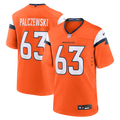 Denver Broncos Alex Palczewski Nike Orange Team Game Jersey
