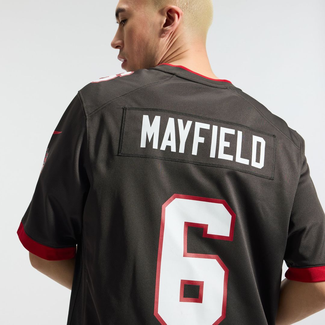 Tampa Bay Buccaneers Baker Mayfield Nike Red Team Game Jersey