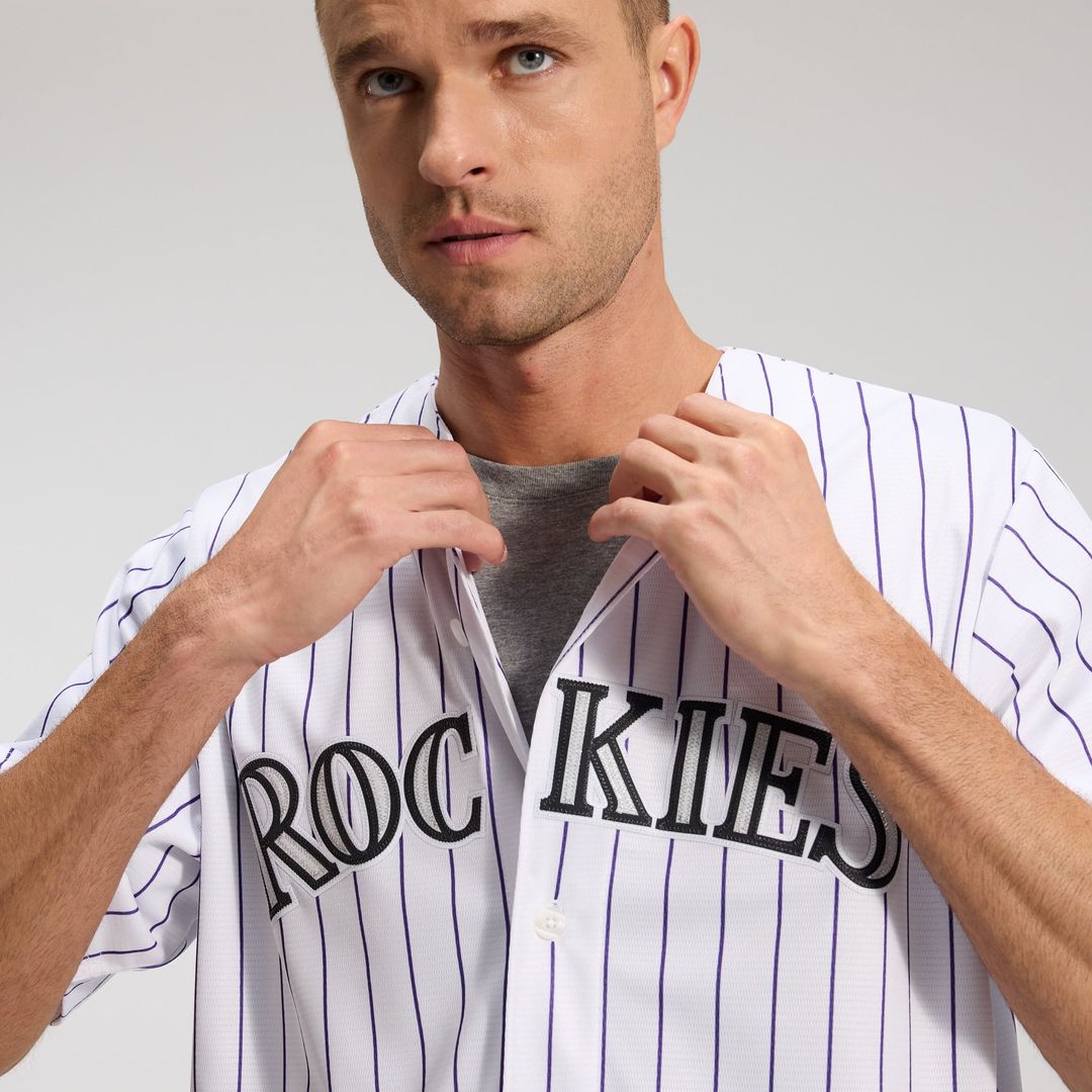 Colorado Rockies Nike Purple Alternate Replica Team Jersey