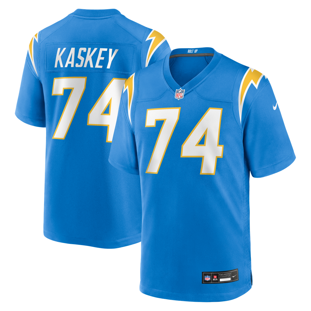 Los Angeles Chargers Matt Kaskey Nike Powder Blue Team Game Jersey