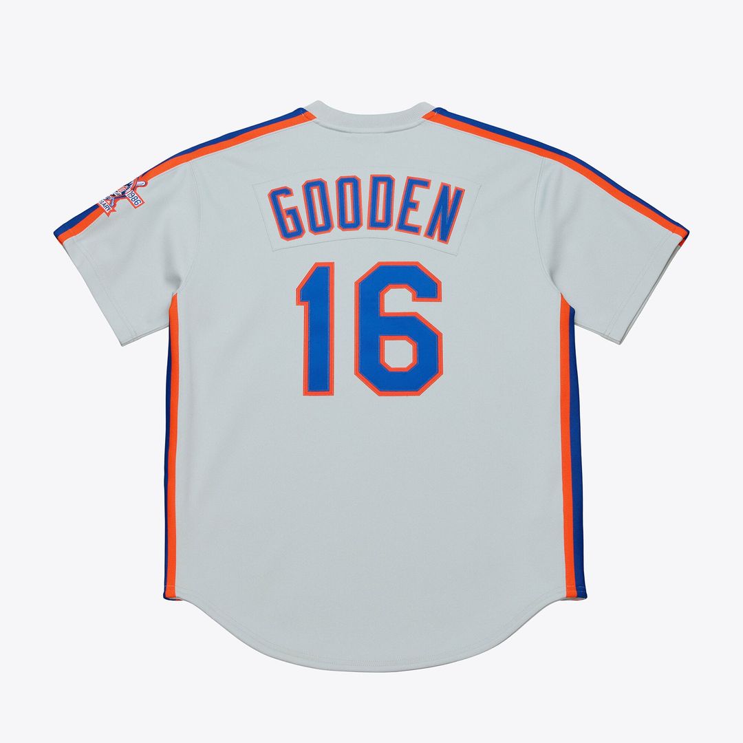 New York Mets Dwight Gooden Mitchell & Ness White 1986 Authentic Jersey
