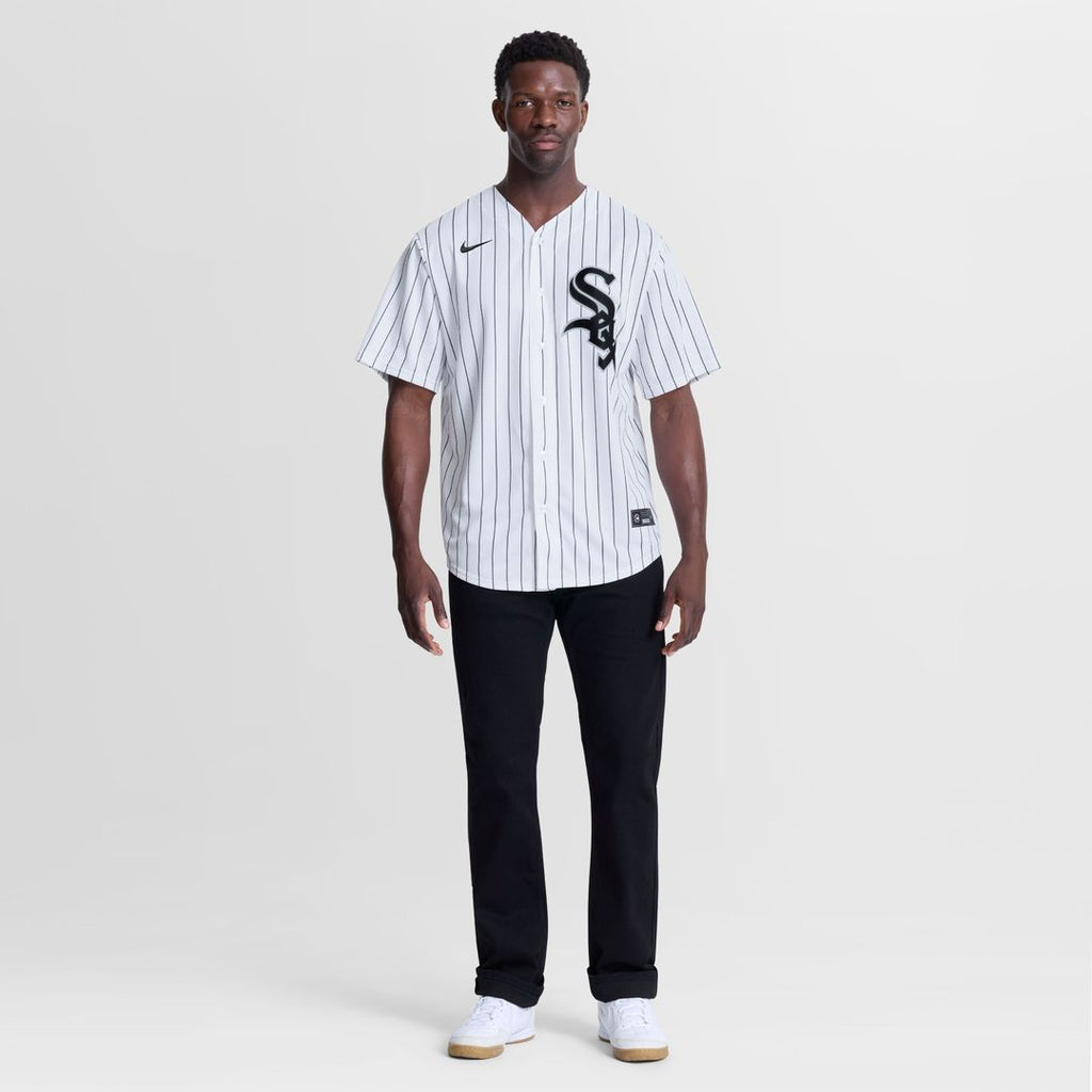 Chicago White Sox Huascar Brazoban Nike White Home Replica Jersey