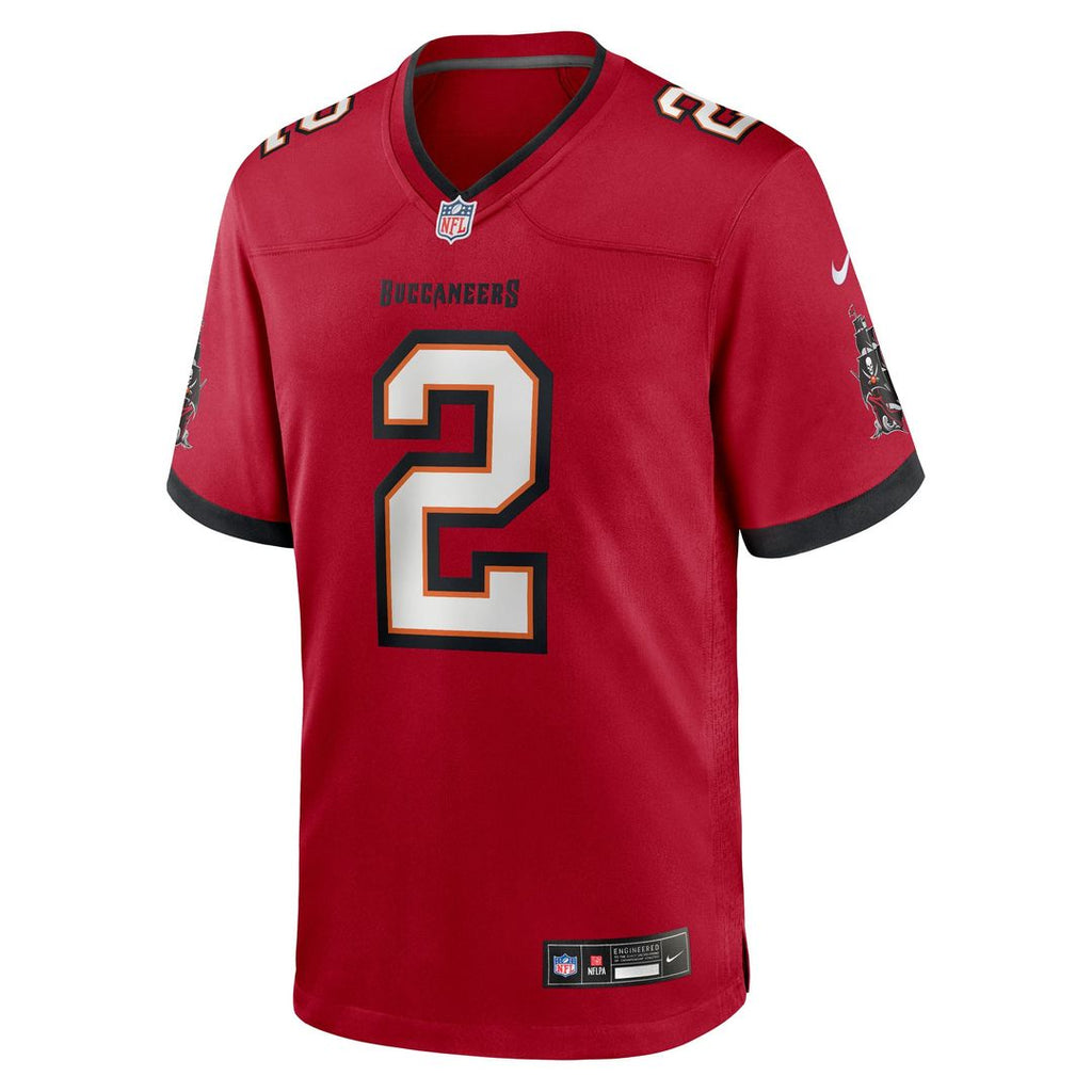 Tampa Bay Buccaneers Emeka Egbuka Nike Pewter Alternate Game Player Jersey