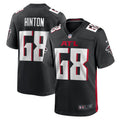 Atlanta Falcons Kyle Hinton Nike Black Team Game Jersey