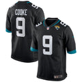 Jacksonville Jaguars Logan Cooke Nike Black Game Jersey
