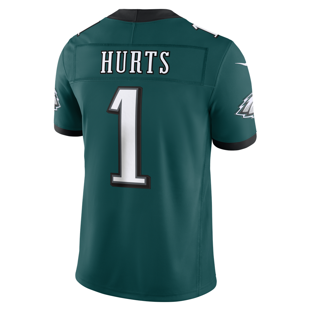 Philadelphia Eagles Jalen Hurts Nike Kelly Green Alternate Vapor F.U.S.E. Stitched Limited Jersey