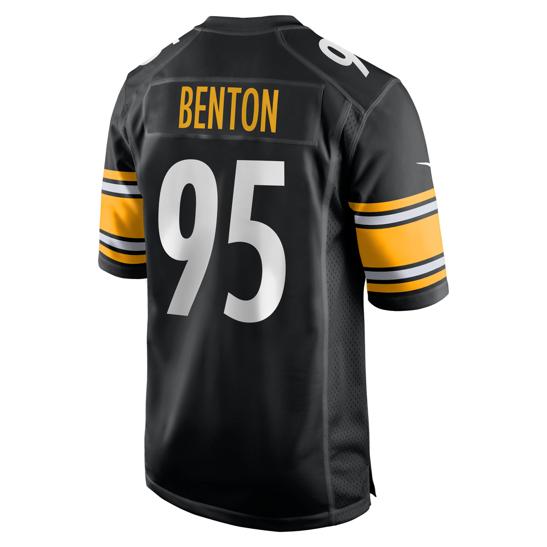 Pittsburgh Steelers Keeanu Benton Nike Black Team Game Jersey