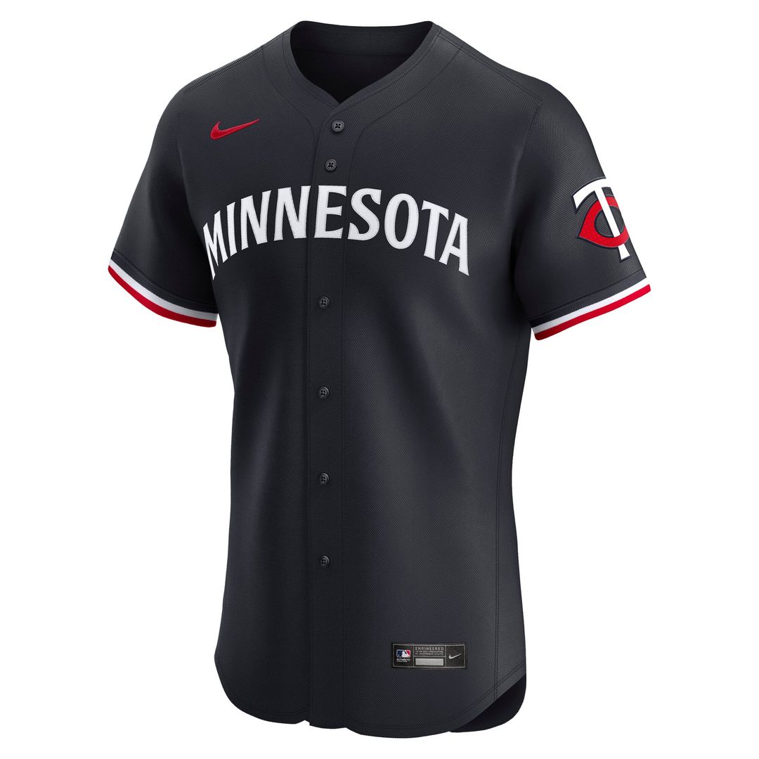 Minnesota Twins Nike Navy Alternate 2 Elite Jersey